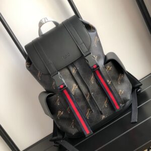 Gucci GG Black Backpack