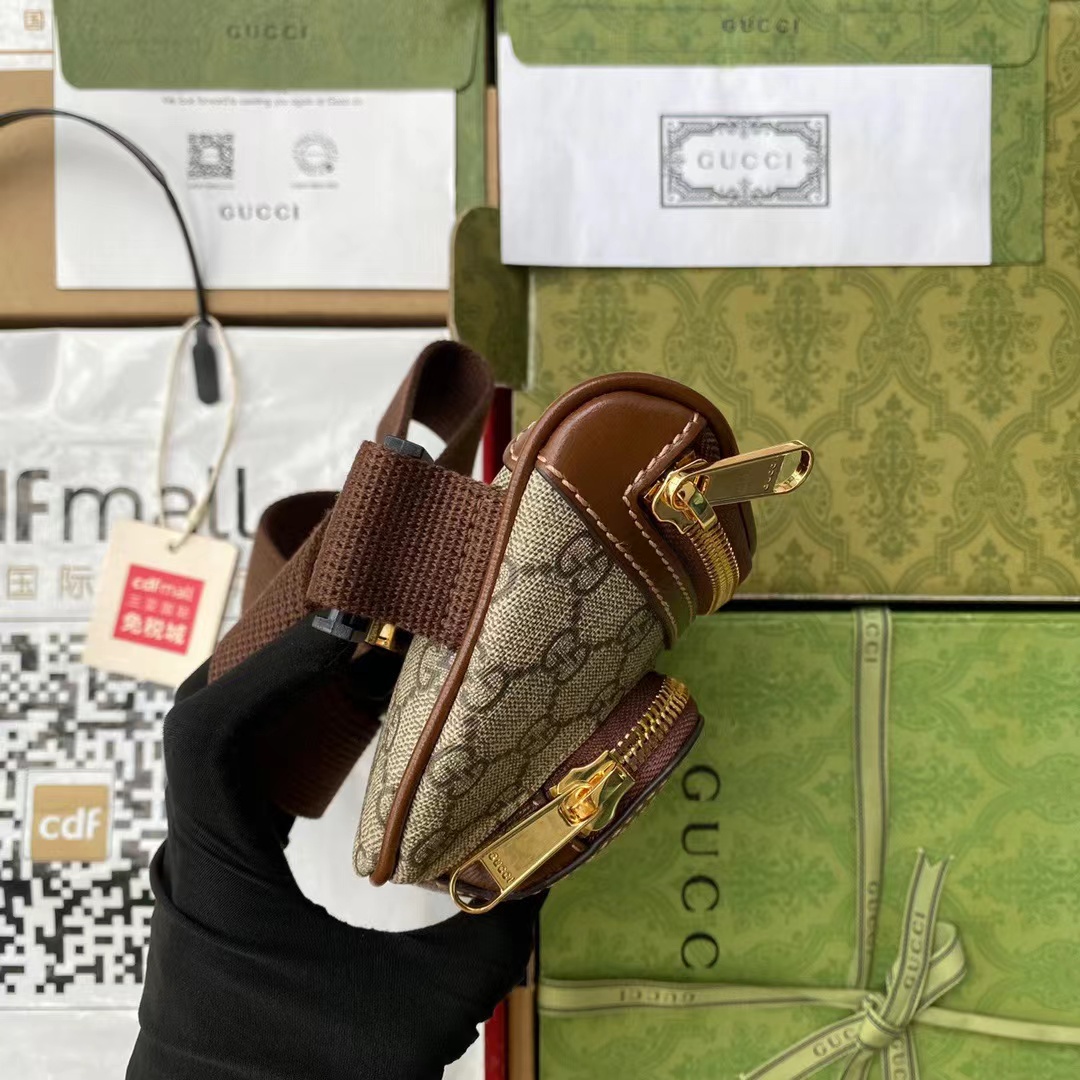 Gucci GG Supreme Canvasgürtelt Bag - Image 7