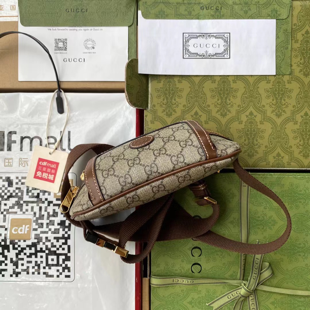 Gucci GG Supreme Canvasgürtelt Bag - Image 9