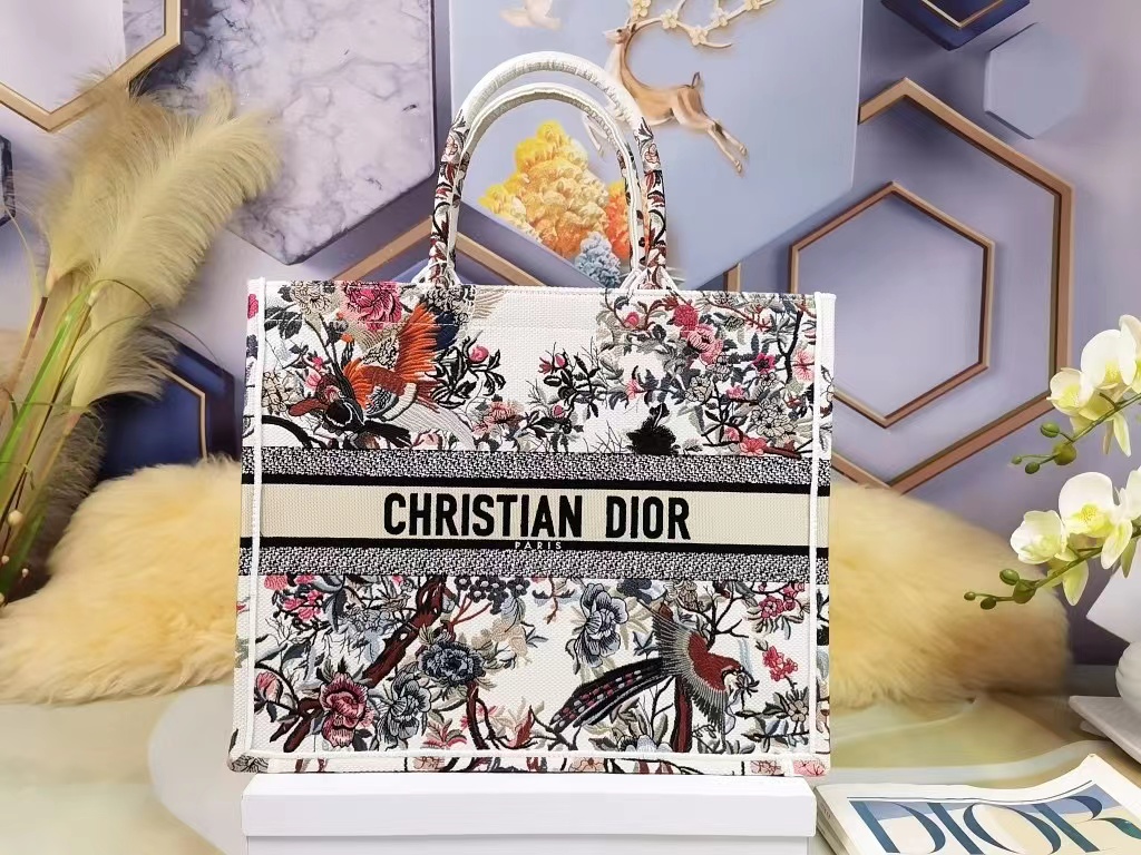 Dior tote Book Bag