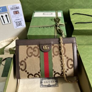 Gucci Ophidia Jumbo GG Small Shoulder Bag