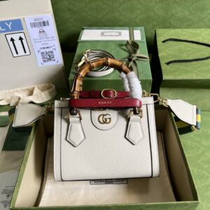 Gucci Diana Mini Tote GG Bag