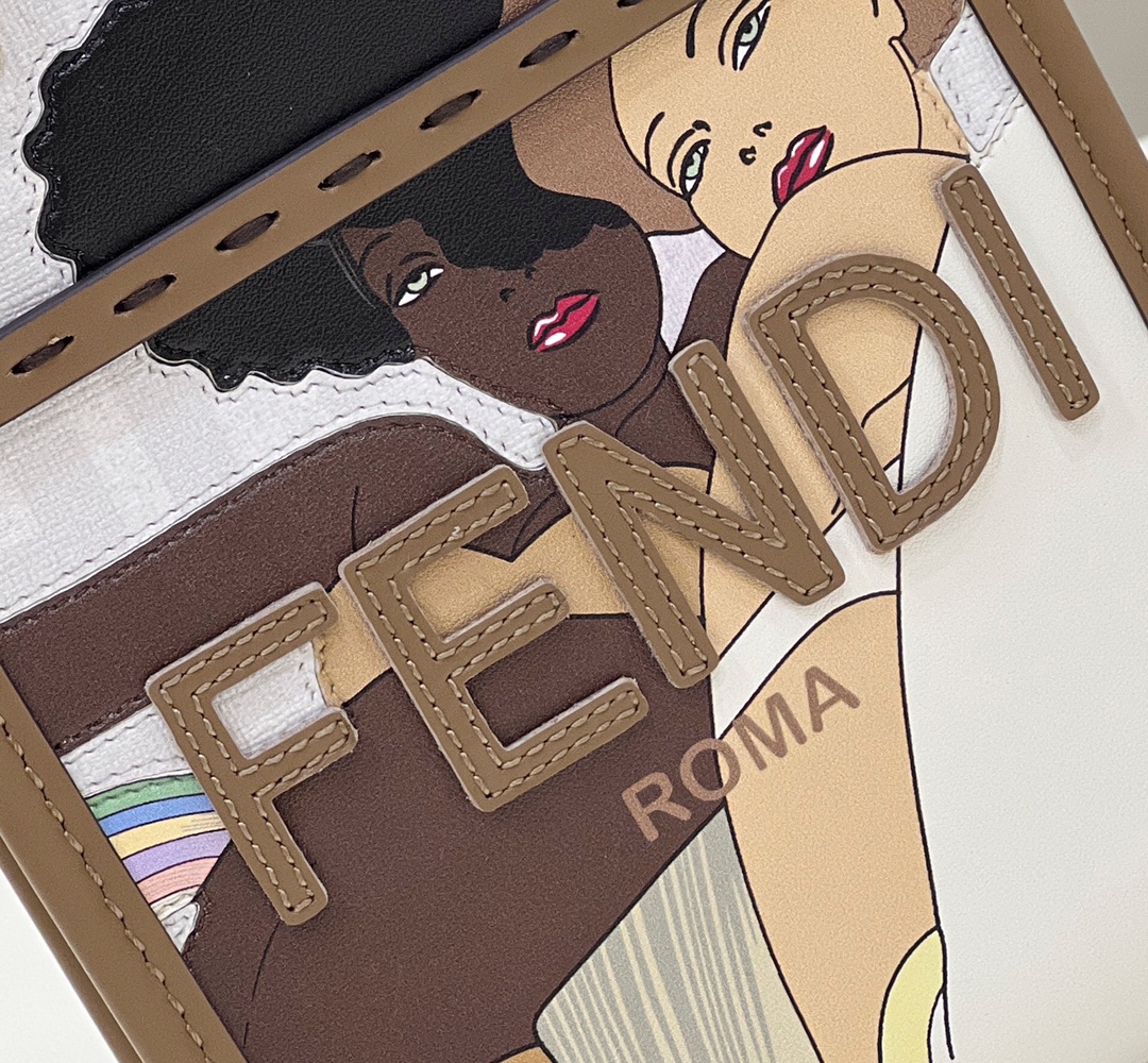 Fendi Sunshine Shopper 1 Bag - Image 2