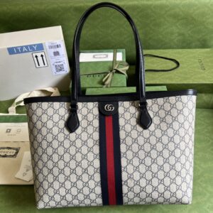 Gucci Ophidia Medium Tote Web Bag